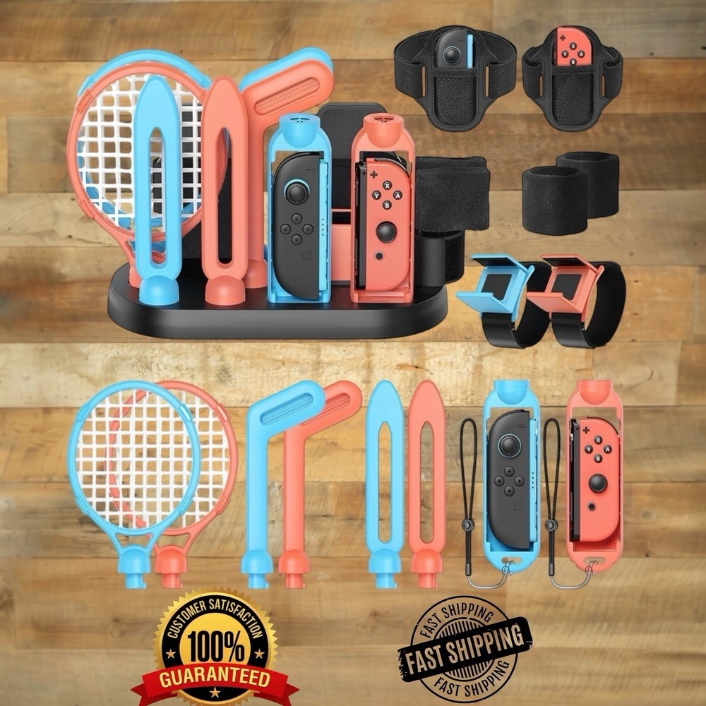 Kova For Nintendo‎ Switch 2 Sport Accessories Bundle & Stand Sports Pack